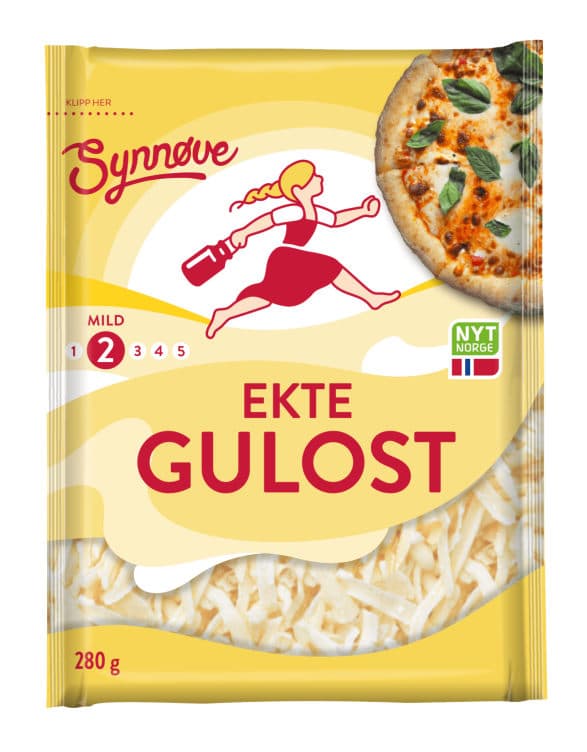 Gulost Grovrevet 280g Synnøve