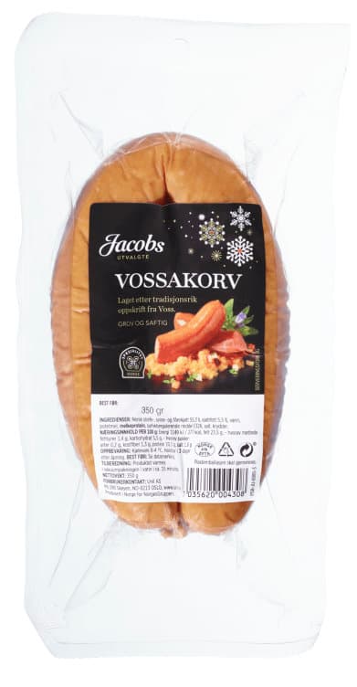 Vossakorv 350g Jacobs Utvalgte