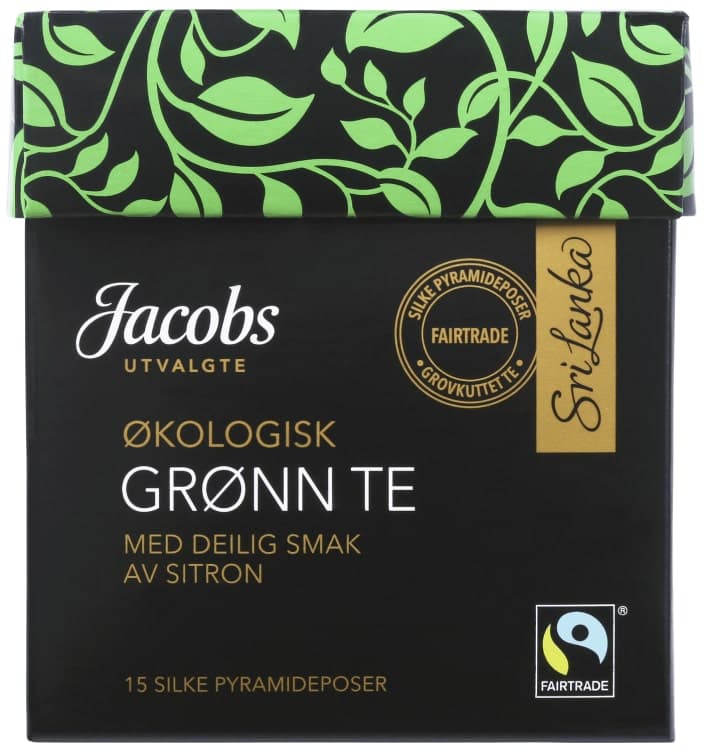 Green Tea Lemon 15pos Jacobs Utvalgte 15 stk