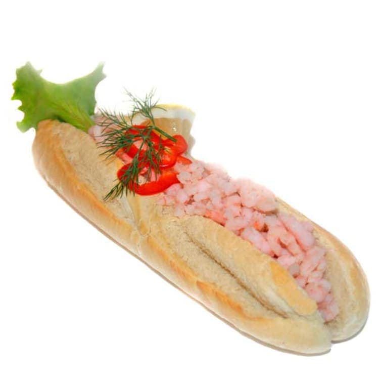Baguette m/Reker pr stykk 1 stk