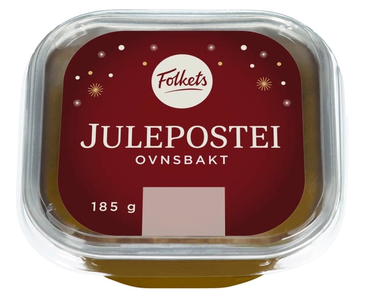 Julepostei Ovnsbakt 185g Folkets