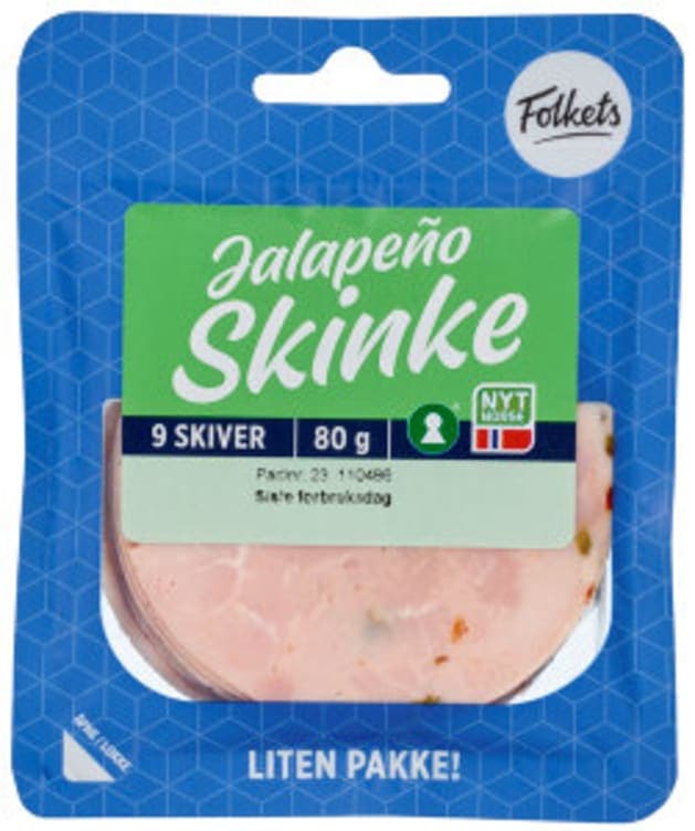 Jalapenoskinke 80g Folkets