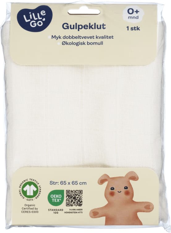 Gulpeklut 1stk Lillego