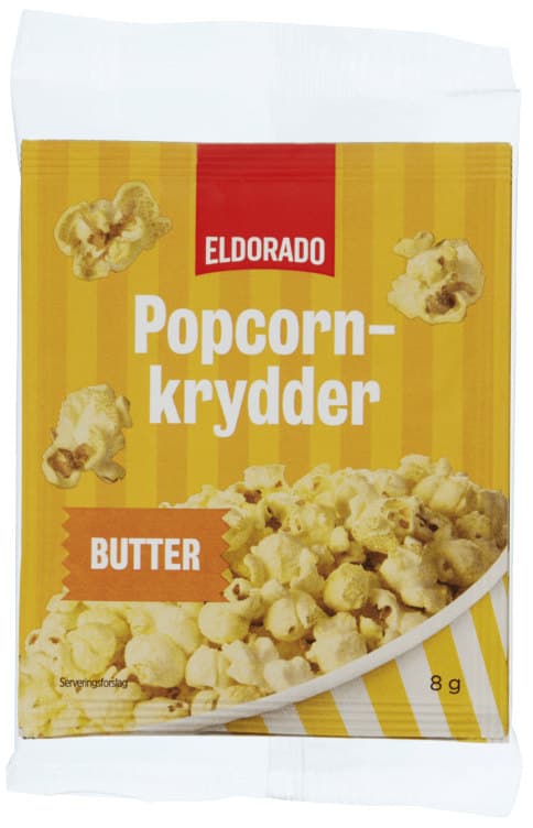 Popcornkrydder Butter 3x8g Eldorado 24 g