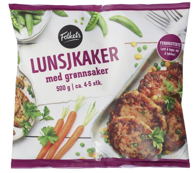 Lunsjkaker 500g Folkets