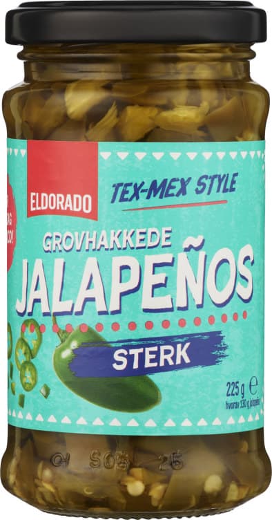 Jalapeños Grovhakkede 225g Eldorado