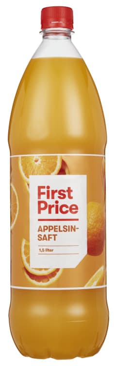 Appelsinsaft Sukkerredusert 1,5l First Price