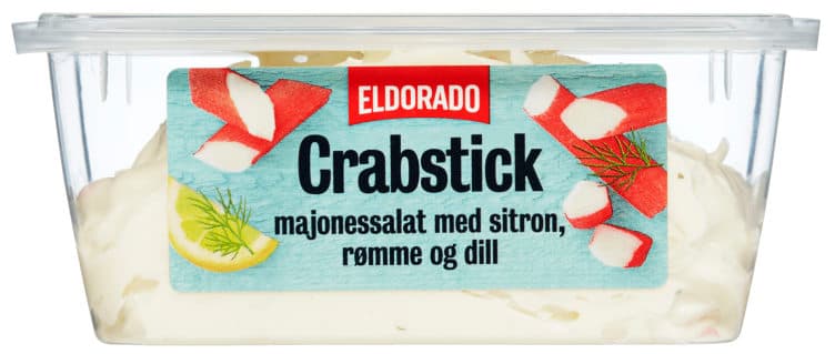 Crabstick Salat 180g Eldorado