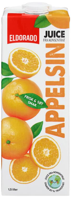 Appelsinjuice 1,5l Eldorado