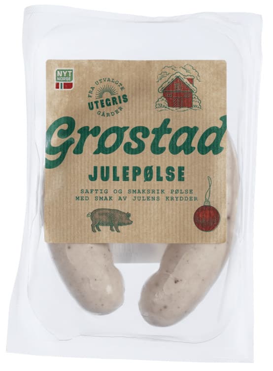 Julepølse 250g Grøstad