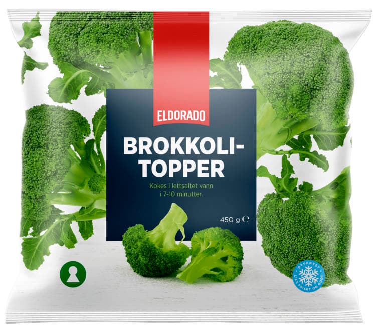Brokkolitopper 450g Eldorado