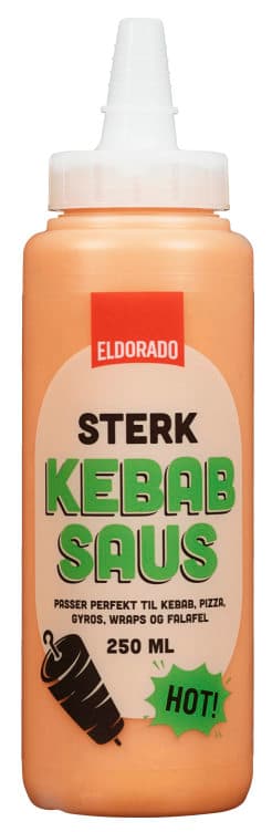 Kebabdressing Sterk 250ml Eldorado