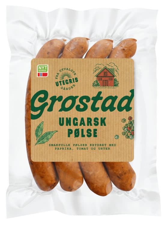 Ungarsk Pølse 240g Grøstad