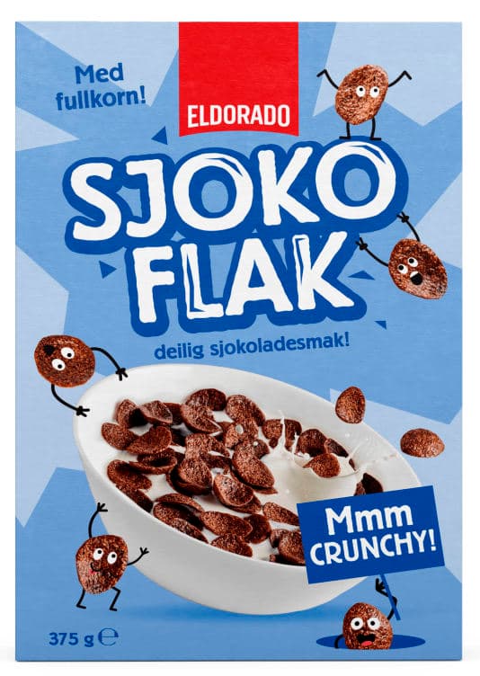 Sjokoflak Frokostblanding 375g Eldorado