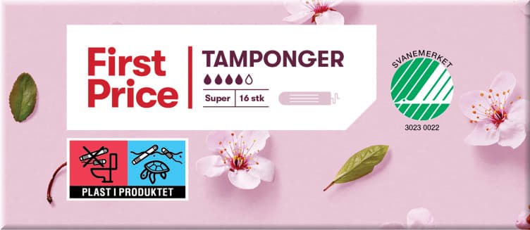 Tamponger Super 16stk First Price