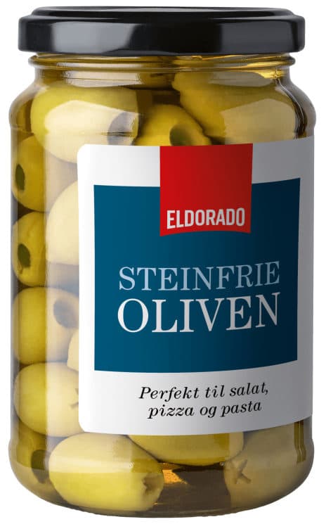 Oliven Grønn u/Sten 335g Eldorado