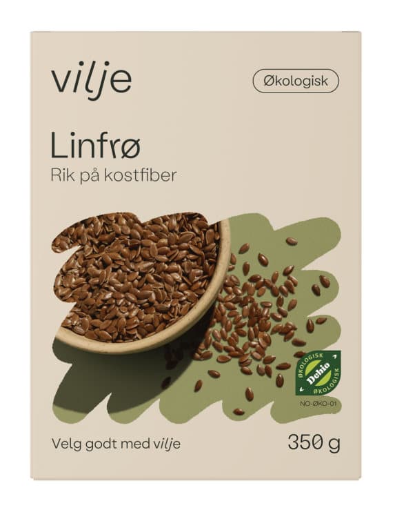 Linfrø Økologisk 350g Vilje