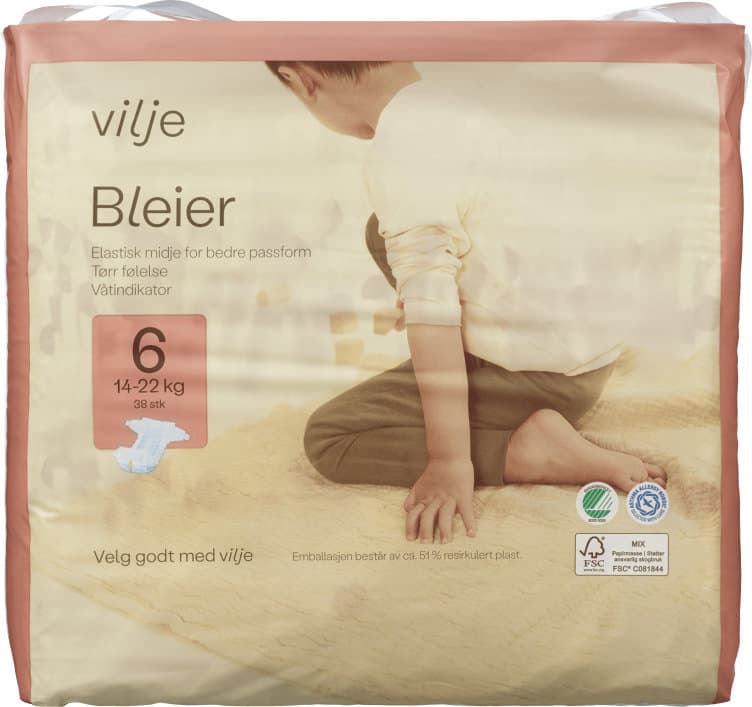 Bleier Str 6 38stk Vilje