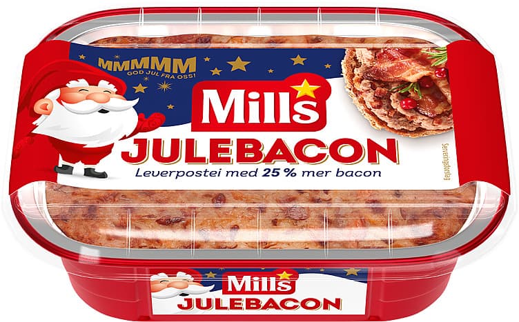 MILLS JULEPOSTEI M/BACON 185 g