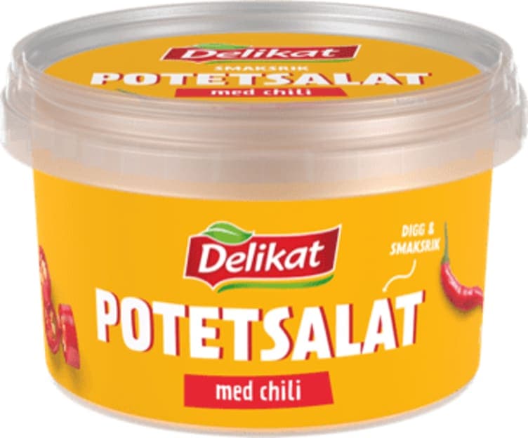 Potetsalat Chili 200g Delikat