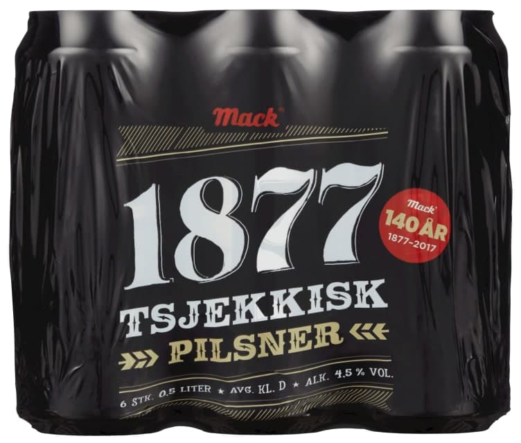 Mack 1877 0,5lx6 boks 3000 ml