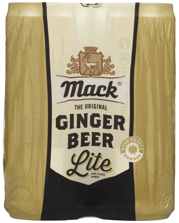 Mack Ginger Beer Lite 0,33lx4 boks 1320 ml