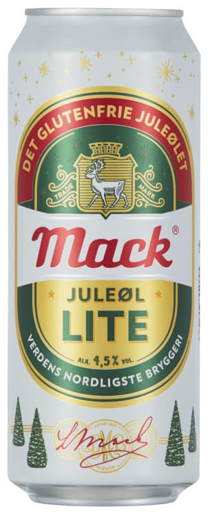 Mack God Jul Lite 500ml boks