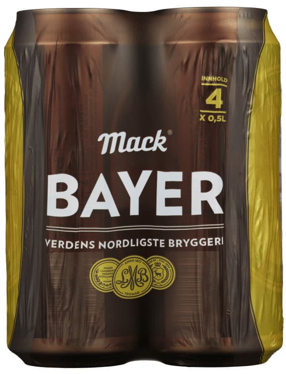 Mack Bayer 0,5lx4 boks 2000 ml