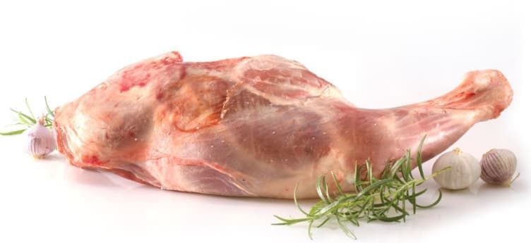 Lammelår m/Knoke & Mørbrad Fryst pr Kg 3,2 kg