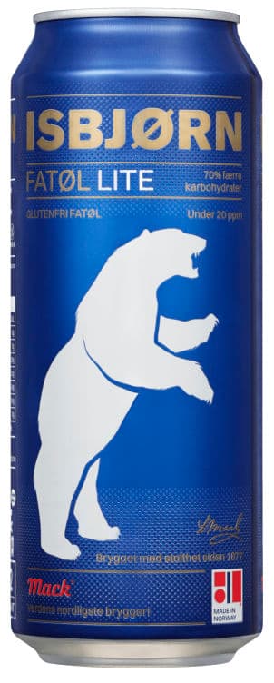 Mack Isbjørn Lite Fatøl 0,5l boks