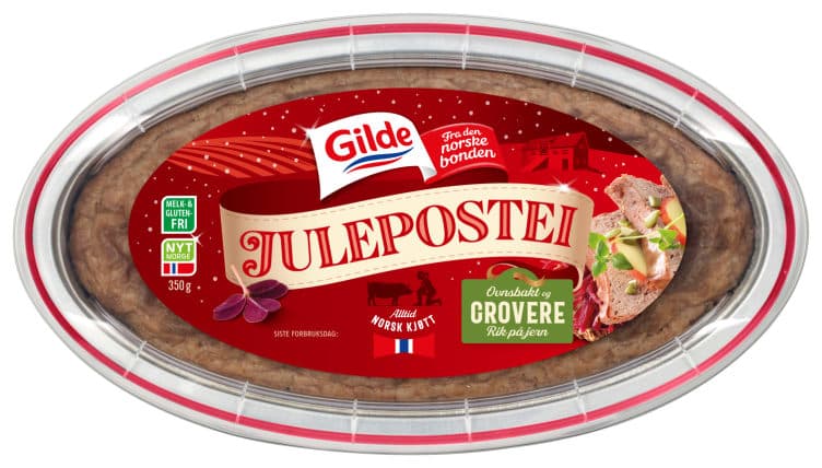 Julepostei Ovnsbakt Grov 350g Gilde